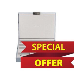 Stackers Dusky Blue Classic Medium Jewellery Box Lid