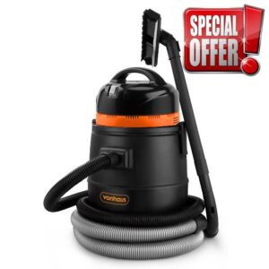 VonHaus Pond Vacuum Cleaner 1400W – Wet and Dry Garden Fish Pond Vac – Clear Sludge