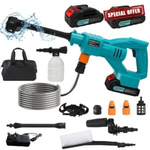 panthem Cordless Pressure Washer with 2 Batteries