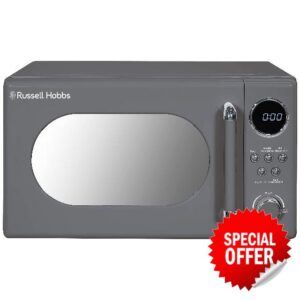Russell Hobbs RHM2044G Retro 20 Litre Grey Digital Microwave