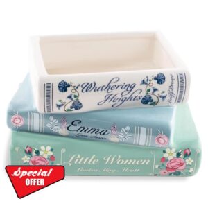 Steel Mill & Co Small Book-Shaped Decorative Planter