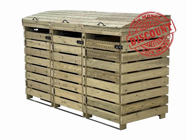 BinBreeze wheelie bin storage unit