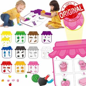 Montessori-Inspired Magnetic Stickers for Creative Learning