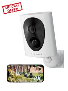 irtavo 2K Security Camera Outdoor Wireless