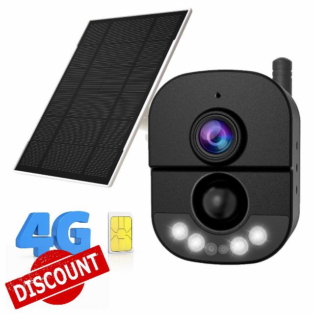 HXVIEW 3G/4G LTE No WiFi Security Camera with SIM Card