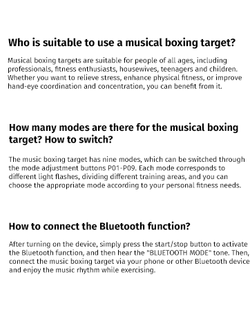 music boxing machine