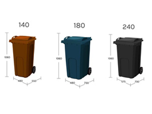 wheelie bin storage compactablibility