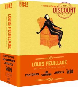 LOUIS FEUILLADE: THE COMPLETE CRIME SERIALS (1913-1918) (Masters of Cinema) Ten-disc