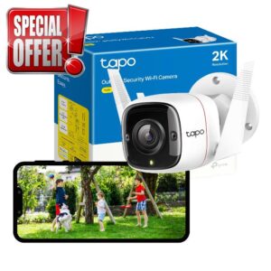 Tapo Wireless Outdoor Security Camera