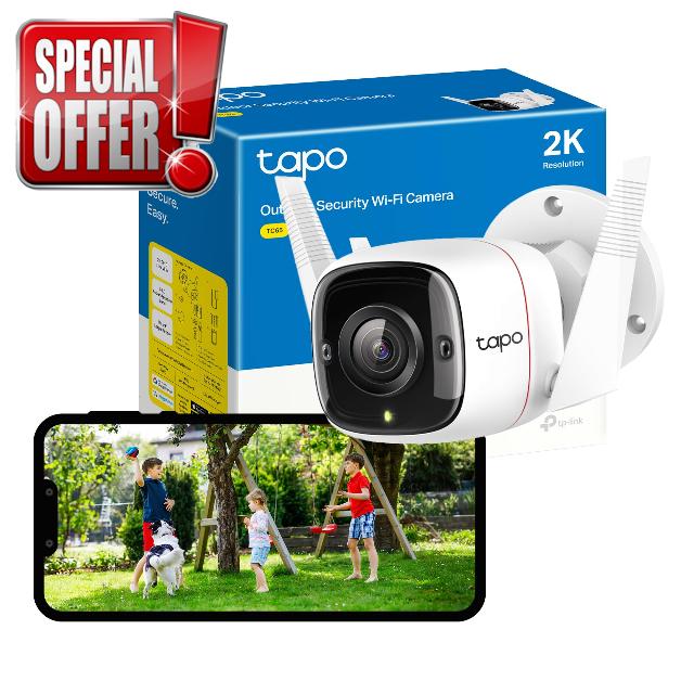 Tapo Wireless Outdoor Security Camera