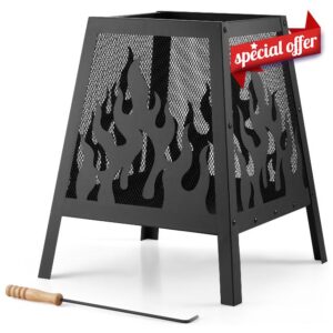 VonHaus Fire Pit – Firepit for Outdoor
