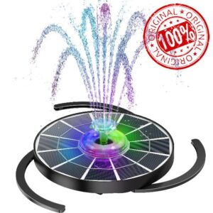AISITIN 4W LED Solar Fountain with Remote Control