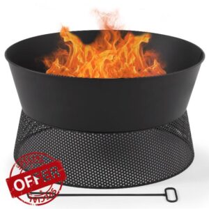 VonHaus Fire Pit – Firepit for Outdoor
