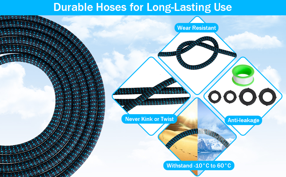 hosepipes for garden