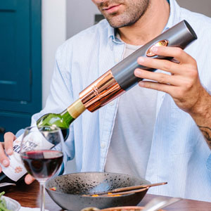 Cuisinart, style, wine opener, bottle opener, electric wine opener, corkscrew