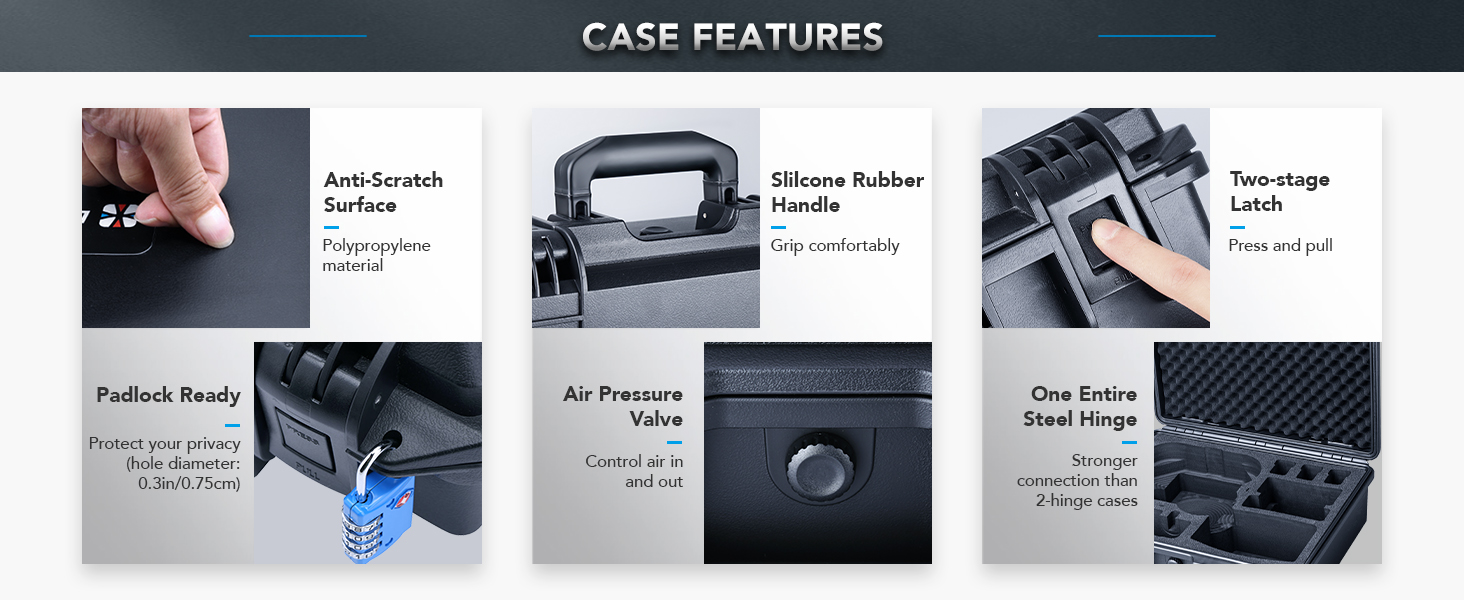 AT200 case features