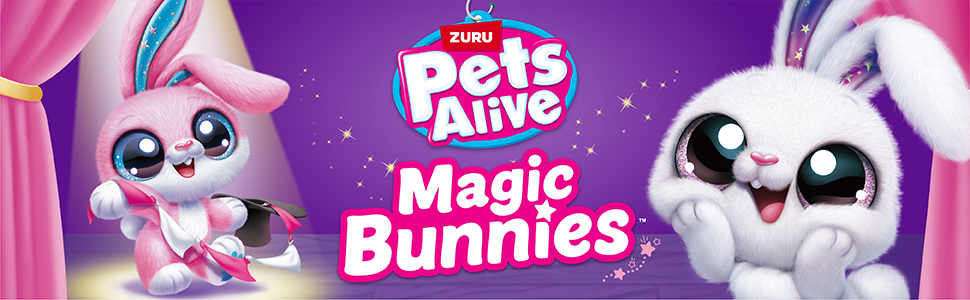 Magic, Bunny, Interactive, Plush toy, Interactive Plush, Magic Toy, Bunny Toy, Magic Hat, Magician