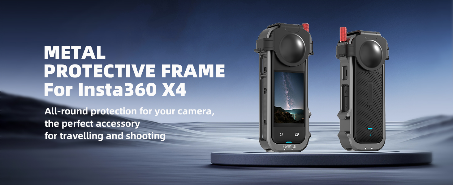 Aluminum Frame Cage for Insta360 X4