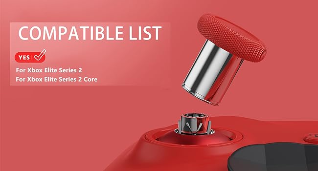 6 in 1 Metal Replacement Thumbsticks