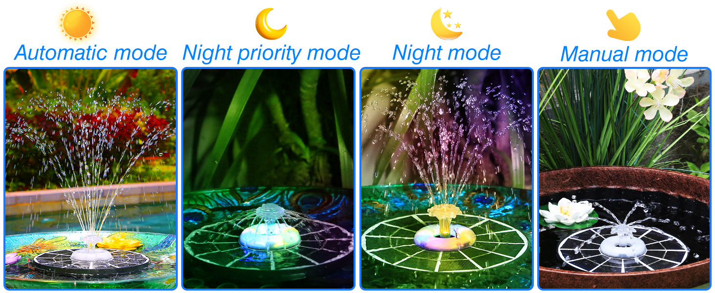 Solar Water Fountain