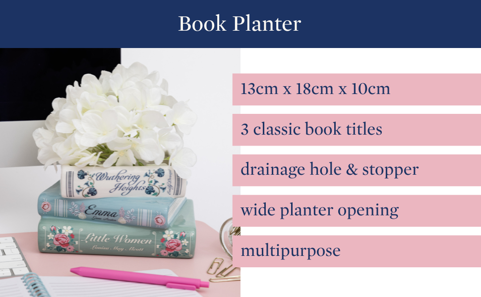 book planter