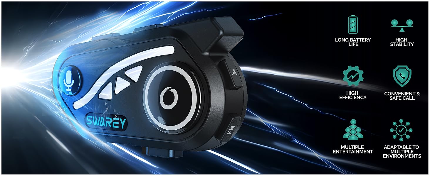 Motorcycle Bluetooth Headset