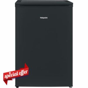 135 Litre Freestanding Under Counter Larder Fridge - Black            [Energy Class E]