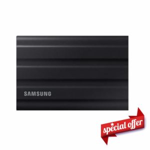 Samsung T7 Shield Portable SSD 2 TB - USB 3.2 Gen.2 External SSD Black (MU-PE2T0S/EU)