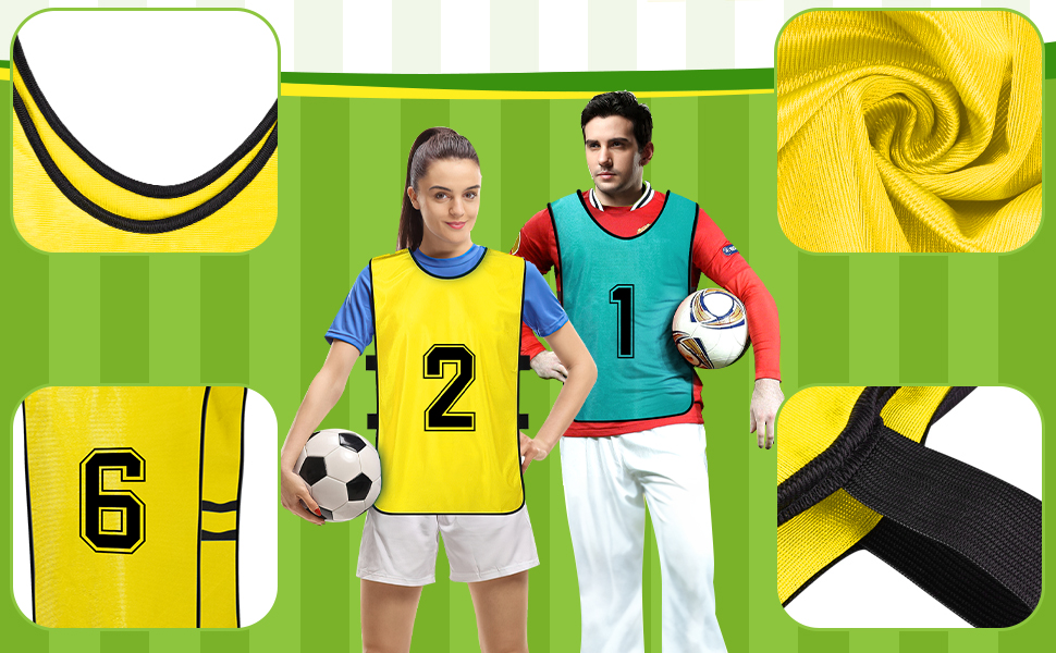12 Pack Scrimmage Training Vest