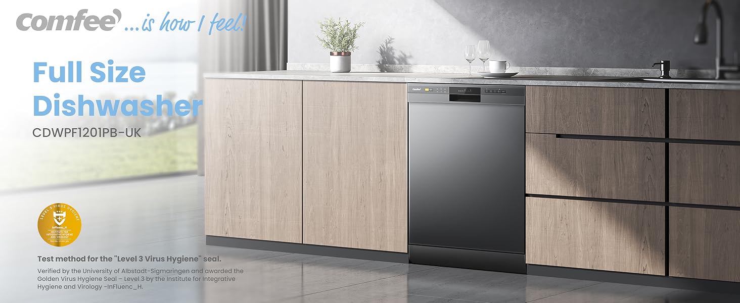 black dishwasher