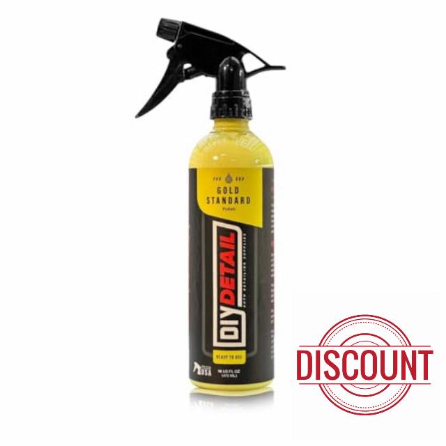 DIY Detail Gold Standard Car Polish | Shine and Protection for Your Vehicle | Eliminates fine Swirls and Towel Marks | 16oz