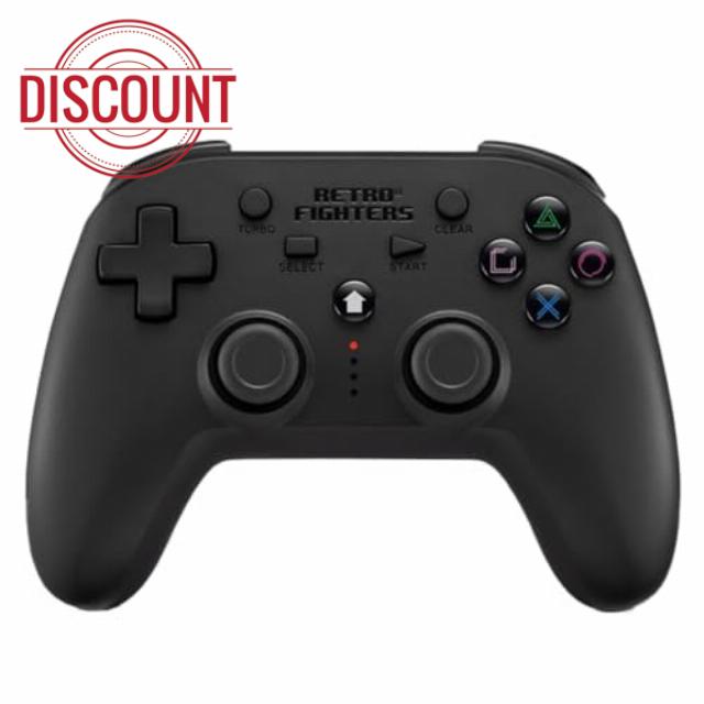 Retro Fighters PS Defender Wireless Bluetooth Controller Black - PS3