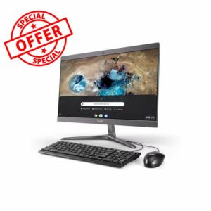 Acer Chromebase 23.8” All-in-One PC – Intel Core i5 8th Gen CPU – 8GB RAM – 128GB SSD – Google Chrome OS – Keyboard & Mouse Bundle