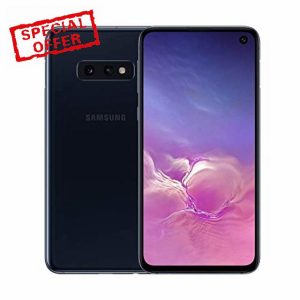 SAMSUNG Galaxy S10e 128GB - Prism Black - Unlocked (Renewed)