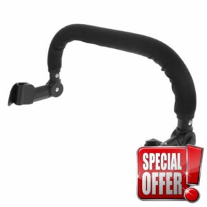 FOYTOKI Stroller Accessories Adjustable Stroller Handle Stroller Crossbar Stroller Armrest Stroller Extension Handles Armrest for Stroller Stroller Handle