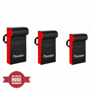 Loops Junior Rugby Tackle Bag Wedge Hit Shield - Handheld Training Pad Mat - 50 x 30cm