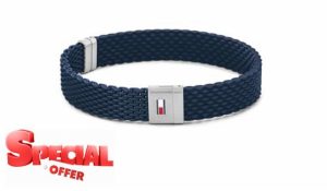 Tommy Hilfiger Jewelry Men's Silicone Bracelet - 2790239S