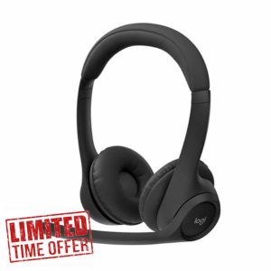 Logitech Zone 300 Wireless Bluetooth Headset With Noise-Cancelling Microphone