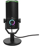JBL Quantum Stream Wireless, Wearable Wireless Streaming Microphone with USB-C Dongle for Android...
