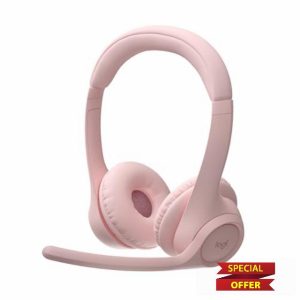 Logitech Zone 300 Wireless Bluetooth Headset With Noise-Cancelling Microphone