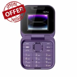 Mini Flip Mobile Phone FM Radio Magic Voice Blacklist Speed Dial Vibration 2SIM Card Small Display Foldable Phone for elderly people
