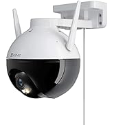 EZVIZ Security Camera Outdoor PTZ CCTV WiFi 1080P, Pan/Tilt/Zoom with APP, AI-Powered Person Dete...