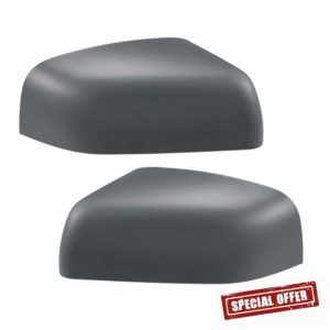 X AUTOHAUX Pair Car Rear View Driver Passenger Side Mirror Cover Cap Replacement Gray for Land Rover Range Rover Sport Discovery Mirror Guard Cover Trims