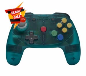 Retro Fighters Brawler64 Nintendo Switch Wireless Bluetooth NSO Edition Blue