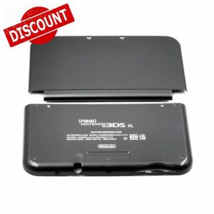 New3DSXL Extra Housing Case Shell Dark Grey 2 PCS Set Replacement