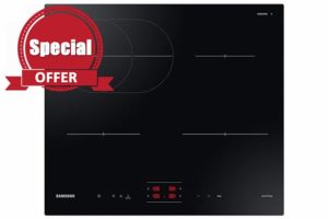 Samsung Slim Fit Induction Hob NZ64B4015FKU1 with Oval Ring and Remote Monitoring