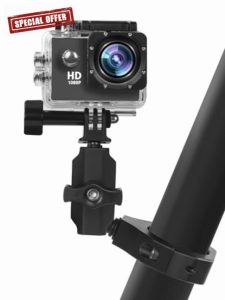 ZIDIYORUO UTV Camera Mount for 1.75"-2" Roll Bars - Compatible with GoPro