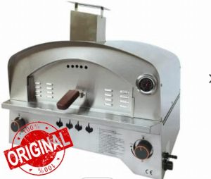 Suprills 2 Burner Table Top Gas BBQ Pizza Oven
