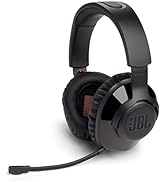 JBL Quantum 610 Over-Ear Gaming Headset with QuantumSURROUND Sound - Wireless 2.4 GHz and 3.5 mm ...