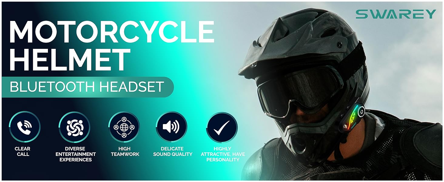 Motorcycle Bluetooth Headset